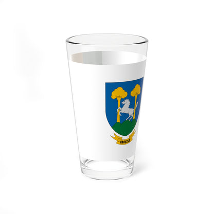 Flag of Oroszlo (Hungary) Pint Glass 16oz