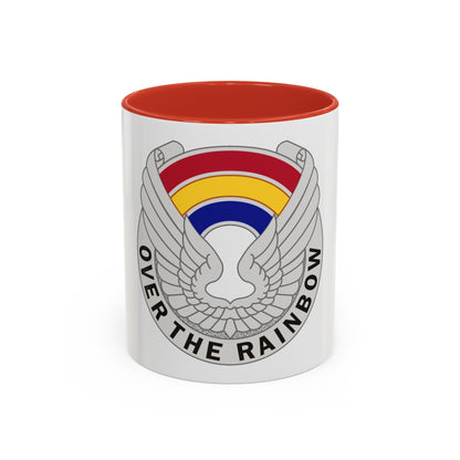 142 Aviation Regiment (U.S. Army) Accent Coffee Mug