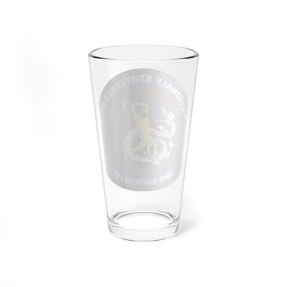 Emblem for the 3-IV-TRR (Denmark) (Coat of Arms) Pint Glass 16oz
