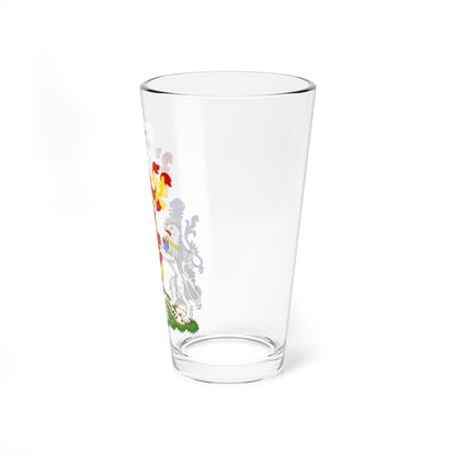 Coats of Arms of Morys Bruce 4e baron Aberdare (Scotland) (Coat of Arms) Pint Glass 16oz
