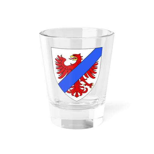 Famille dAbancourt de Maucomble (France) (Coat of Arms) Shot Glass 1.5oz