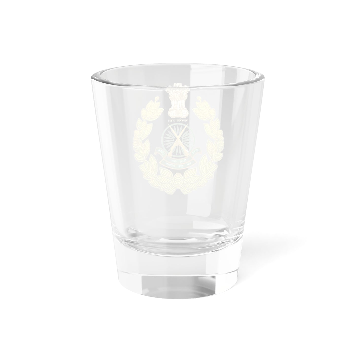 ITBP Logo (India) (Coat of Arms) Shot Glass 1.5oz
