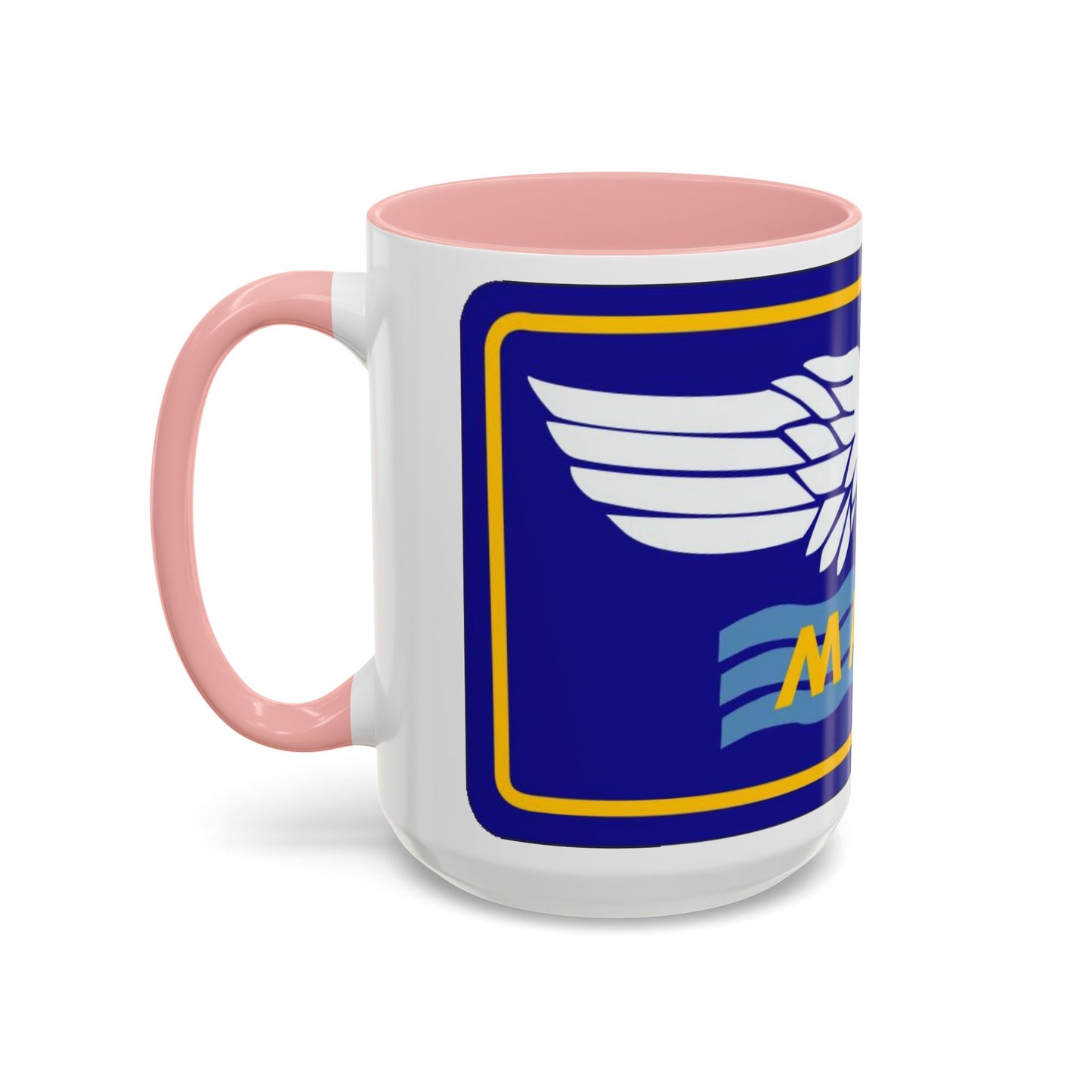 Tasse à café avec accents des forces aériennes alliées méditerranéennes (armée américaine)