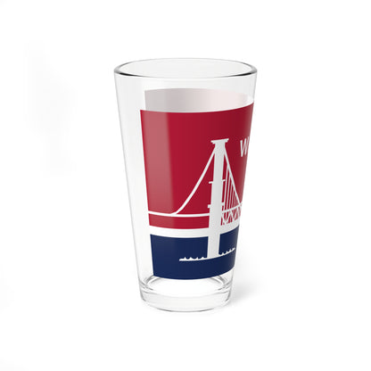 Flag of Waco, Texas - Pint Glass 16oz