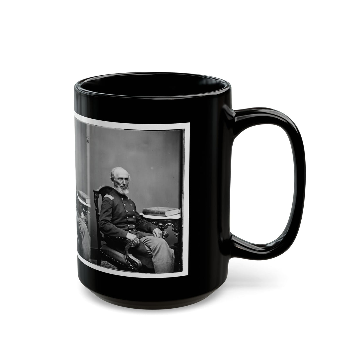 A.H. White (U.S. Civil War) Black Coffee Mug