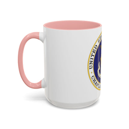 Air Force Chaplain Service (U.S. Air Force) Accent Coffee Mug