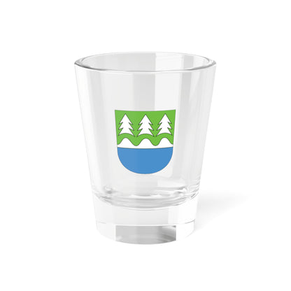 Karula valla vapp SVG (Estonia) (Coat of Arms) Shot Glass 1.5oz