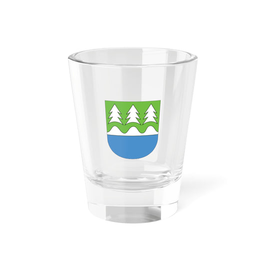 Karula valla vapp SVG (Estonia) (Coat of Arms) Shot Glass 1.5oz