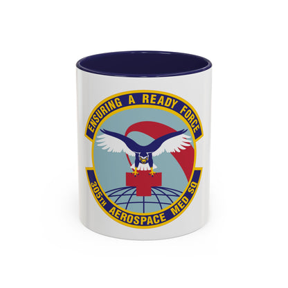 305th Aerospace Medicine Squadron (U.S. Air Force) Accent Coffee Mug