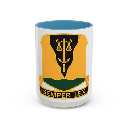 125 Military Police Battalion (U.S. Army) Accent Coffee Mug