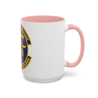 89th Comptroller Squadron (U.S. Air Force) Accent Coffee Mug