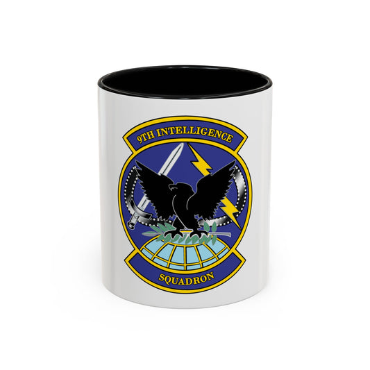 9th Intelligence Sq (U.S. Air Force) Accent Coffee Mug