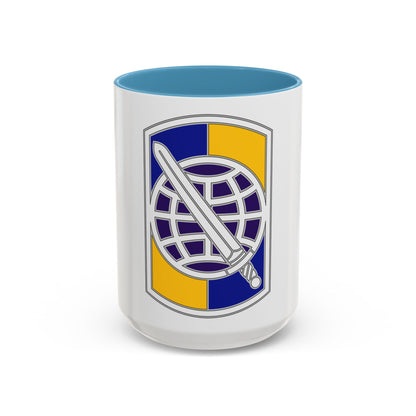 358 Civil Affairs Brigade 2 (U.S. Army) Accent Coffee Mug