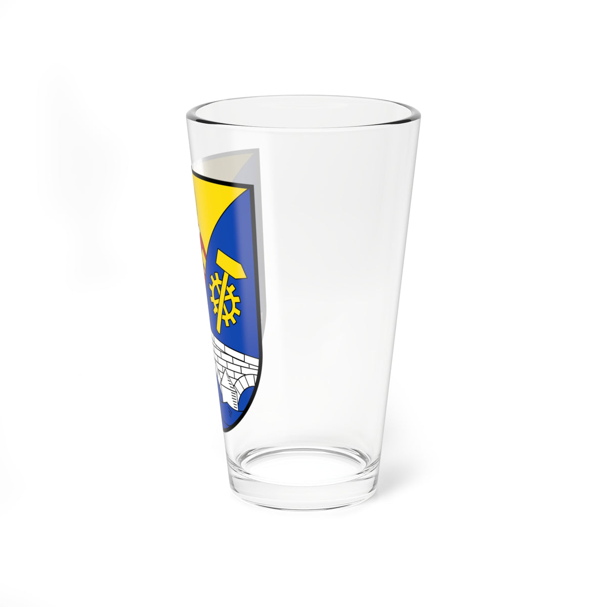 Wappen Vacha (Germany) (Coat of Arms) Pint Glass 16oz