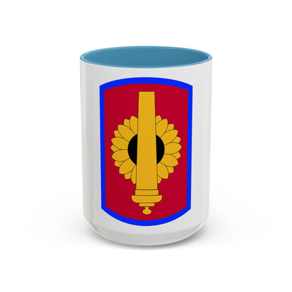 130th Field Artillery Brigade (U.S. Army) Accent Coffee Mug