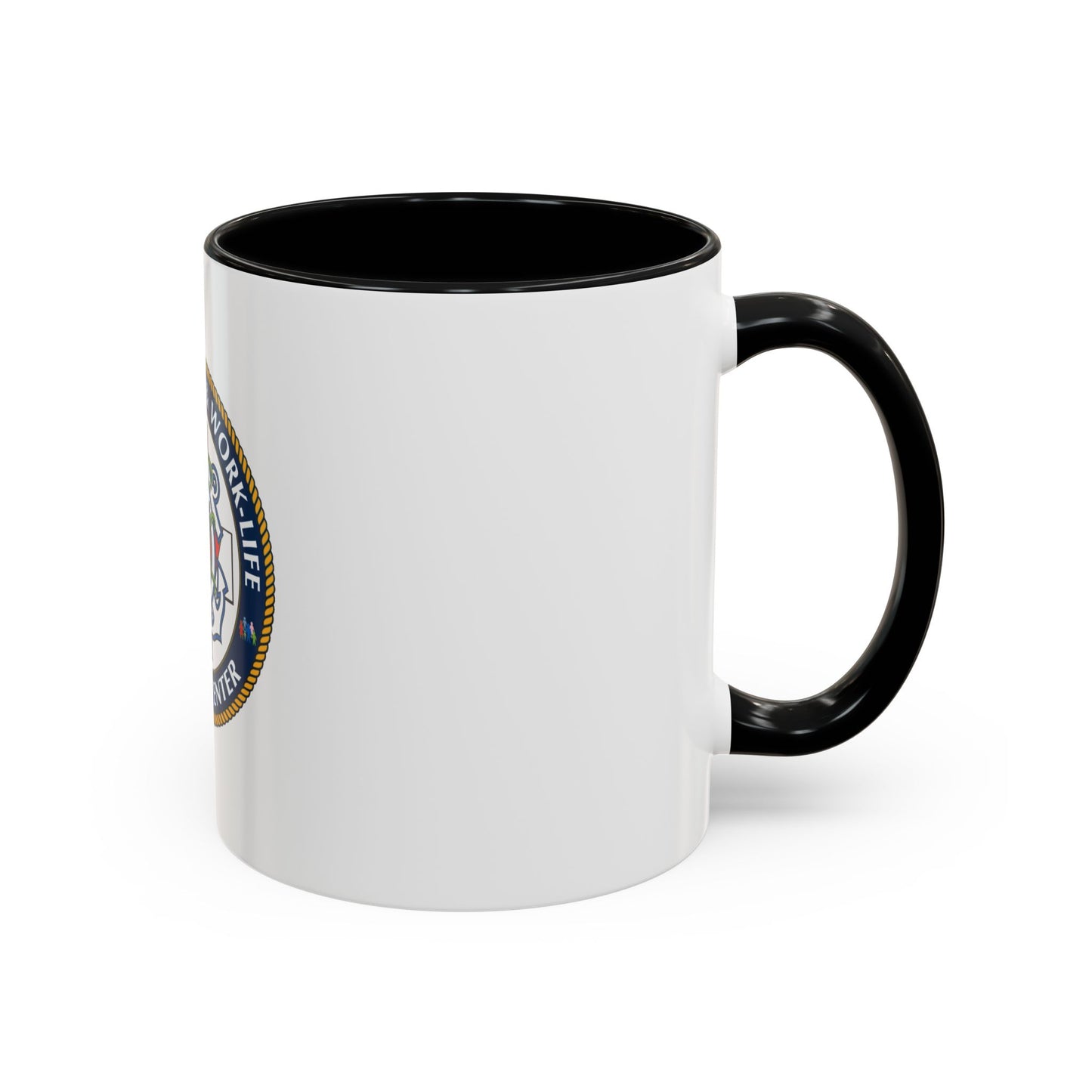 HSWL Service Center (U.S. Coast Guard) Accent Coffee Mug