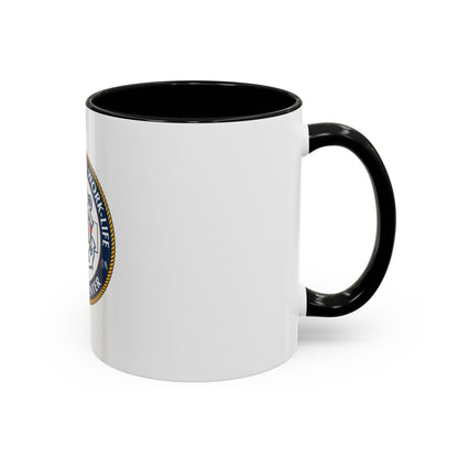 HSWL Service Center (U.S. Coast Guard) Accent Coffee Mug