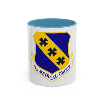 7th Medical Group (U.S. Air Force) Accent Coffee Mug