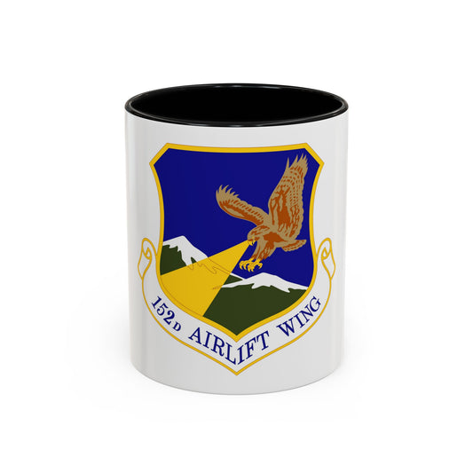 152d Airlift Wing (U.S. Air Force) Accent Coffee Mug