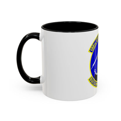 100 Civil Engineer Squadron USAFE (U.S. Air Force) Accent Coffee Mug