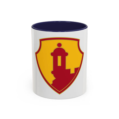 1ST MISSION SUPPORT COMMAND (U.S. Army) Accent Coffee Mug