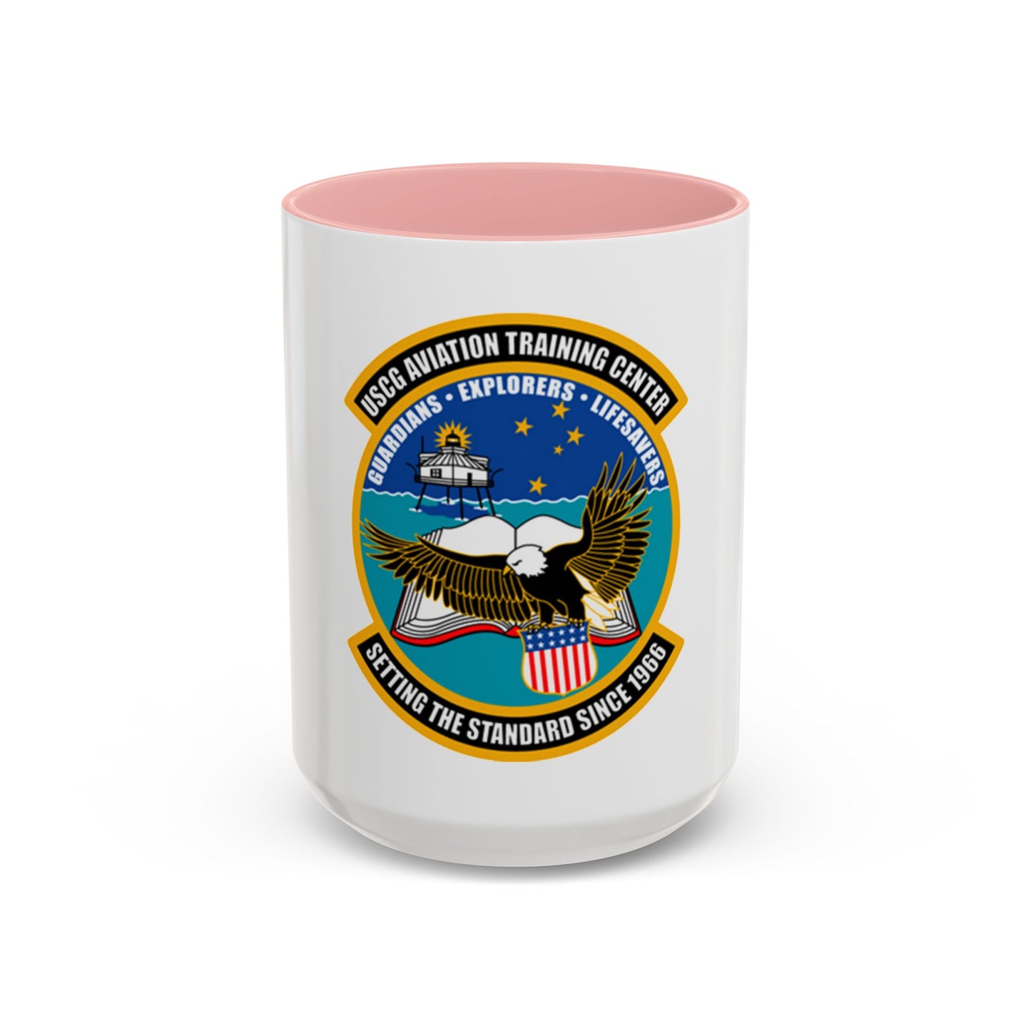 ATC Mobile AL   Aviation Training Center (U.S. Coast Guard) Accent Coffee Mug