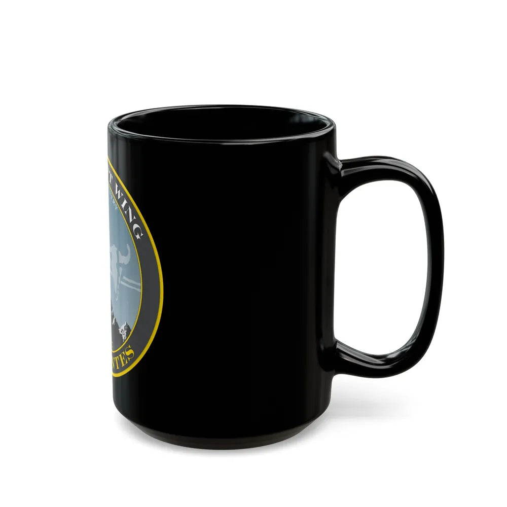 120th Airlift Wing (U.S. Air Force) Black Coffee Mug-Go Mug Yourself