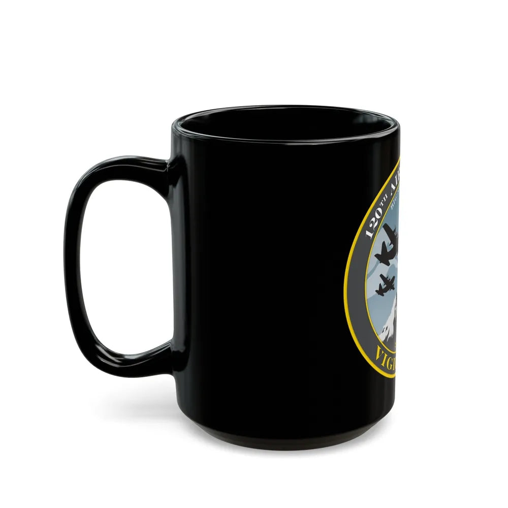 120th Airlift Wing (U.S. Air Force) Black Coffee Mug-Go Mug Yourself