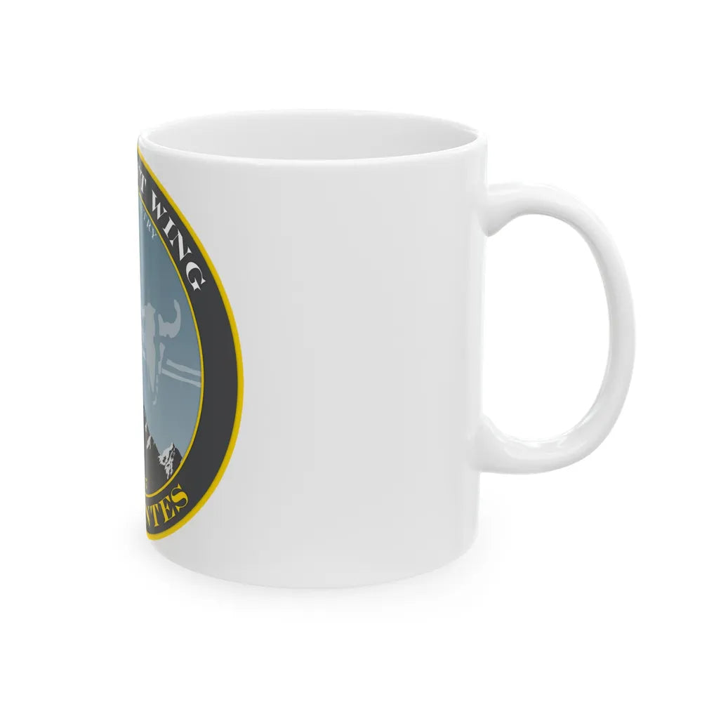 120th Airlift Wing (U.S. Air Force) White Coffee Mug-Go Mug Yourself