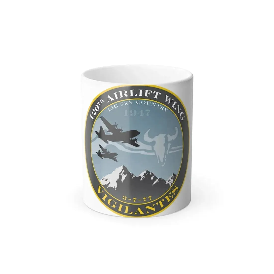 120th Airlift Wing (U.S. Air Force) Color Changing Coffee Mug 11oz - Go Mug Yourself
