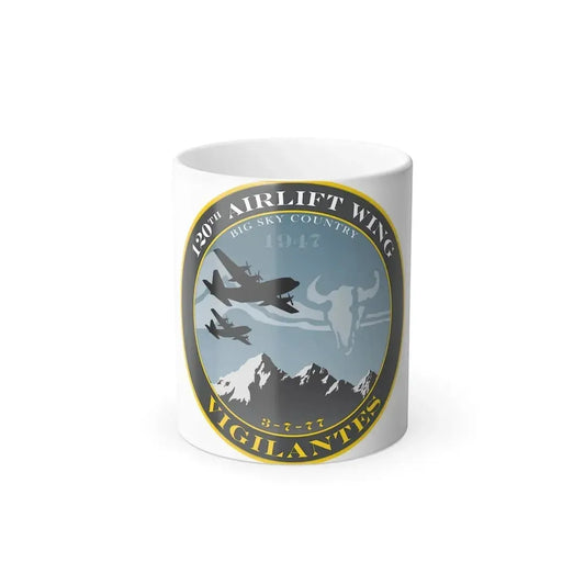 120th Airlift Wing (U.S. Air Force) Color Changing Coffee Mug 11oz - Go Mug Yourself