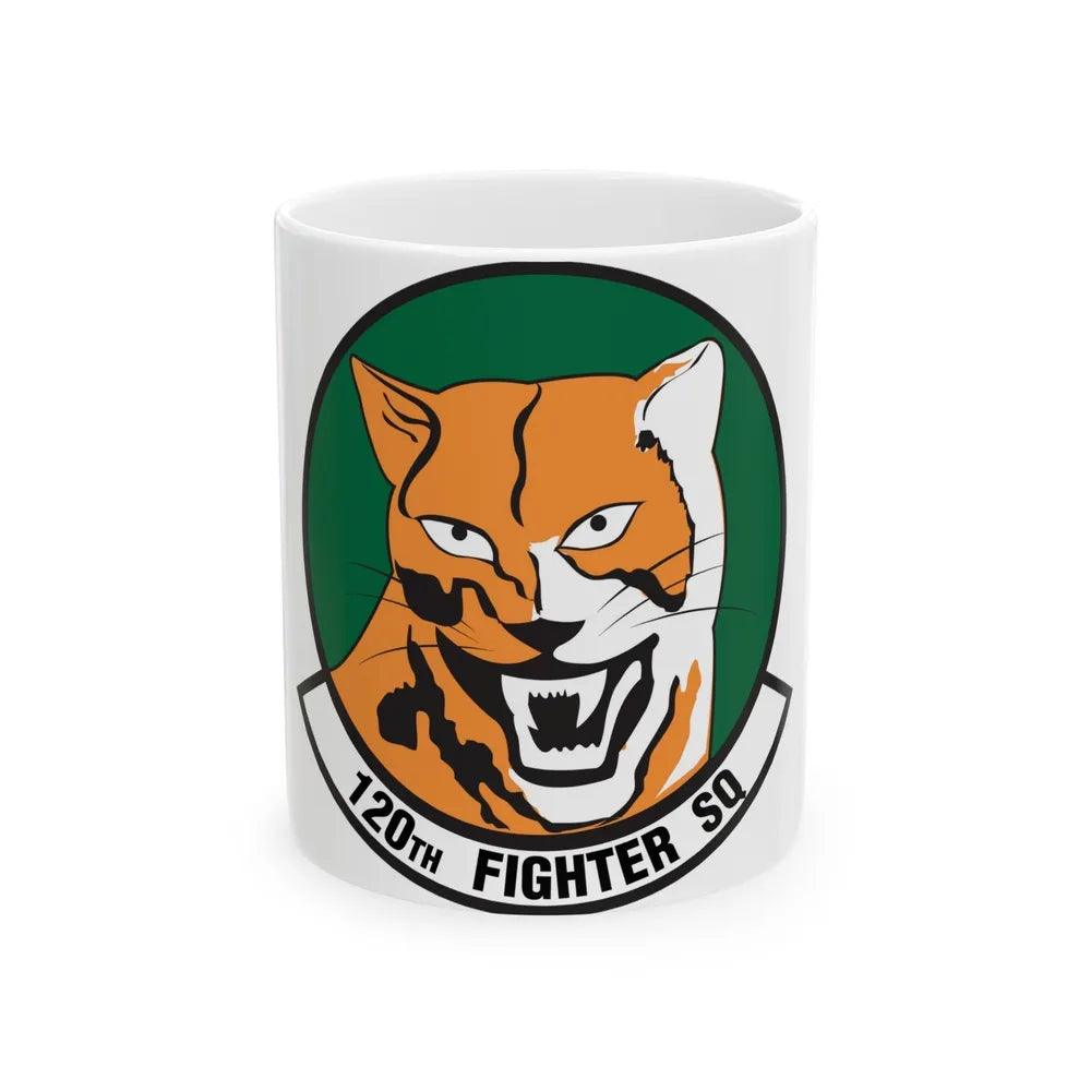 120th Fighter Squadron (U.S. Air Force) White Coffee Mug-11oz-Go Mug Yourself