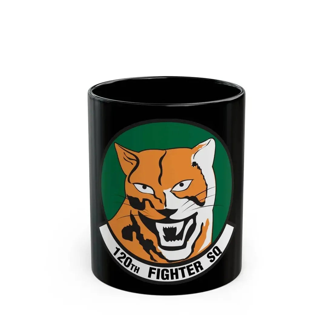 120th Fighter Squadron (U.S. Air Force) Black Coffee Mug 11oz - Go Mug Yourself