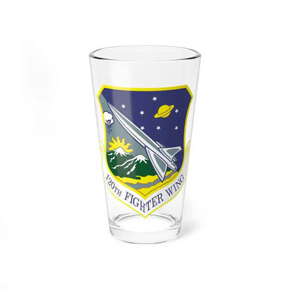 120th Fighter Wing (U.S. Air Force) Pint Glass 16oz 16oz - Go Mug Yourself