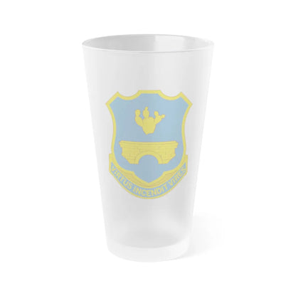 120th Infantry Regiment (U.S. Army) Frosted Pint Glass 16oz-Go Mug Yourself