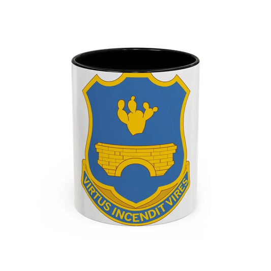 120th Infantry Regiment (U.S. Army) Accent Coffee Mug 11oz Black - Go Mug Yourself