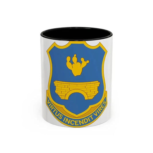 120th Infantry Regiment (U.S. Army) Accent Coffee Mug 11oz Black - Go Mug Yourself