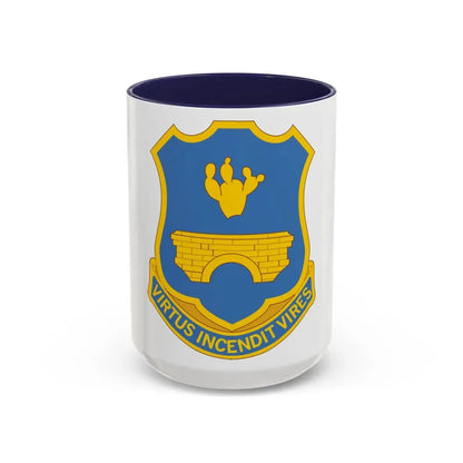 120th Infantry Regiment (U.S. Army) Accent Coffee Mug 15oz Navy - Go Mug Yourself