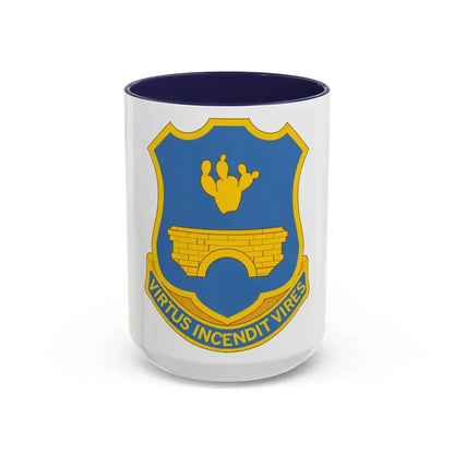 120th Infantry Regiment (U.S. Army) Accent Coffee Mug 15oz Navy - Go Mug Yourself