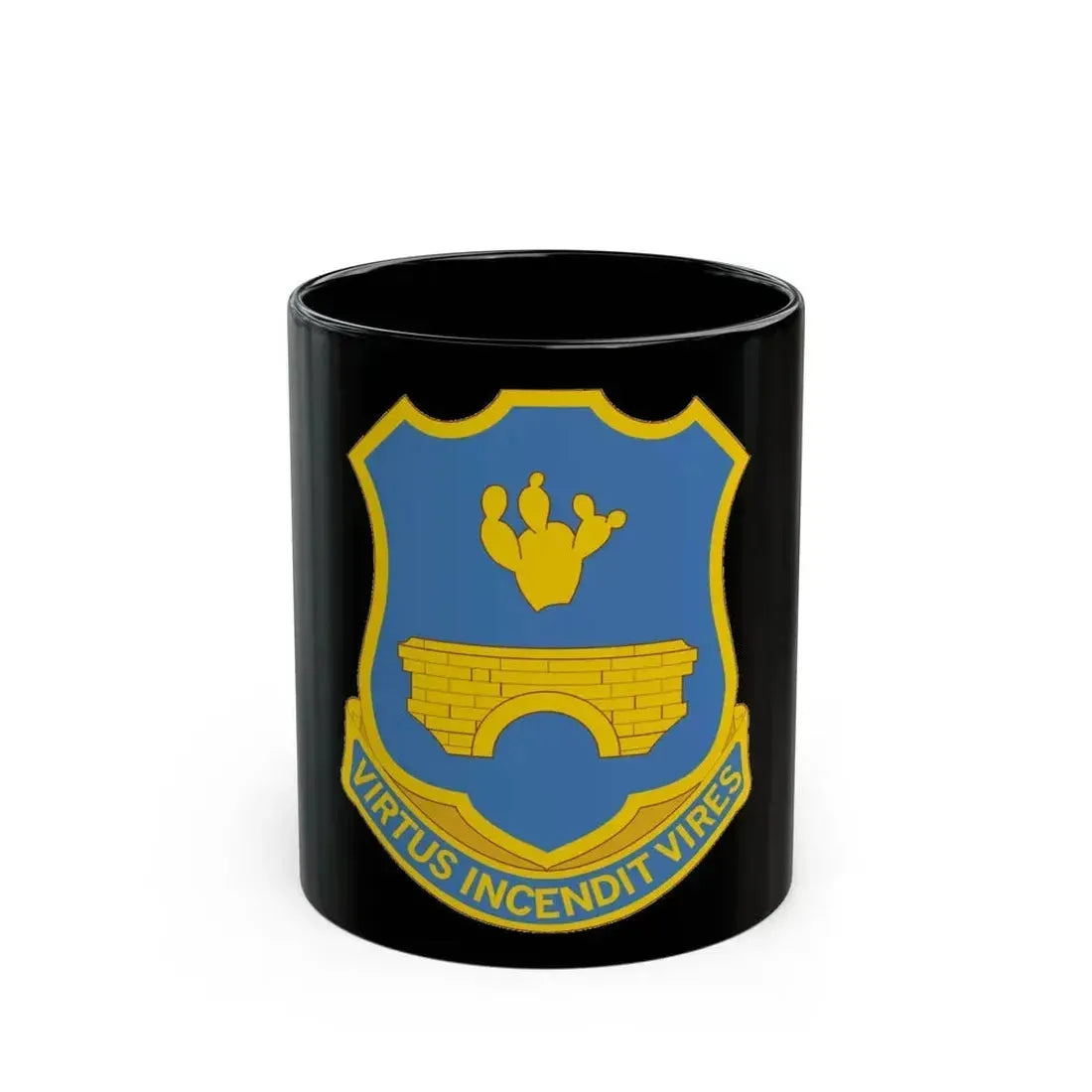 120th Infantry Regiment (U.S. Army) Black Coffee Mug 11oz - Go Mug Yourself