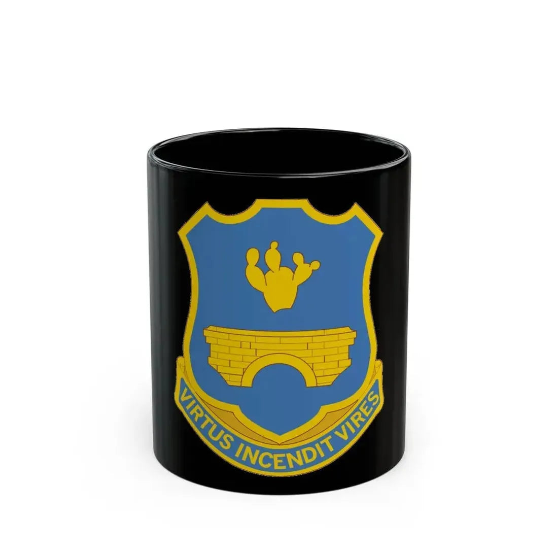 120th Infantry Regiment (U.S. Army) Black Coffee Mug 11oz - Go Mug Yourself