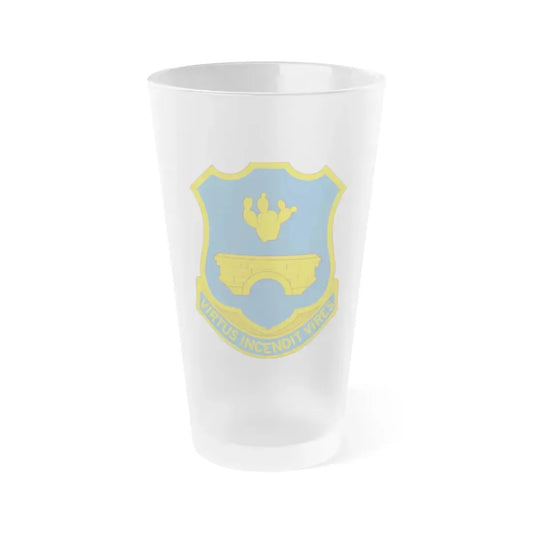 120th Infantry Regiment (U.S. Army) Frosted Pint Glass 16oz Default Title - Go Mug Yourself