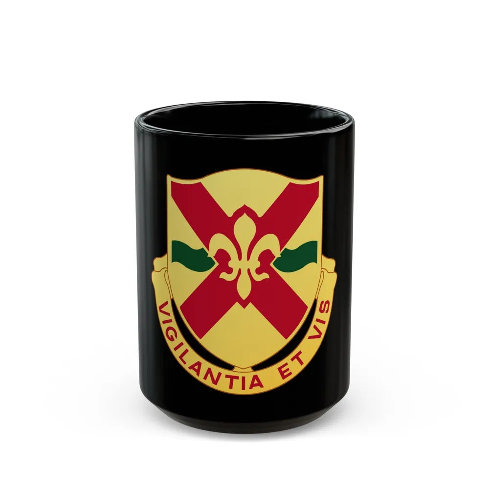 121 Cavalry Regiment (U.S. Army) Black Coffee Mug-15oz-Go Mug Yourself