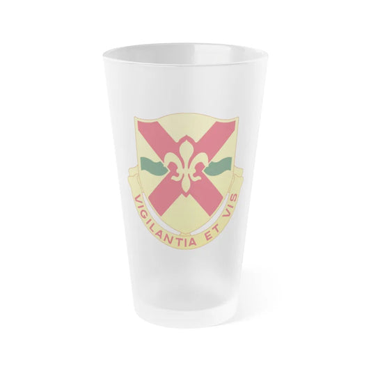 121 Cavalry Regiment (U.S. Army) Frosted Pint Glass 16oz-Go Mug Yourself