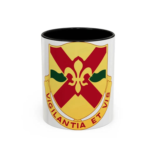 121 Cavalry Regiment (U.S. Army) Accent Coffee Mug 11oz Black - Go Mug Yourself