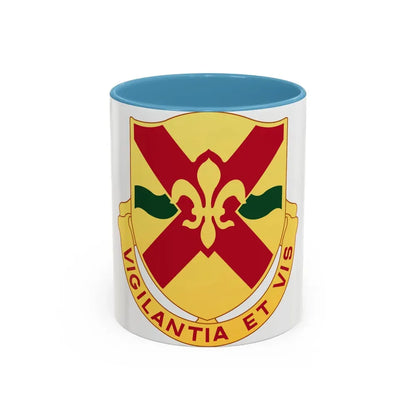 121 Cavalry Regiment (U.S. Army) Accent Coffee Mug 11oz Light Blue - Go Mug Yourself