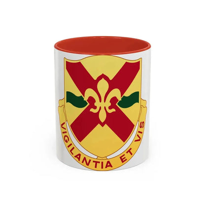 121 Cavalry Regiment (U.S. Army) Accent Coffee Mug 11oz Red - Go Mug Yourself