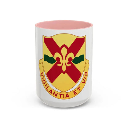 121 Cavalry Regiment (U.S. Army) Accent Coffee Mug 15oz Pink - Go Mug Yourself