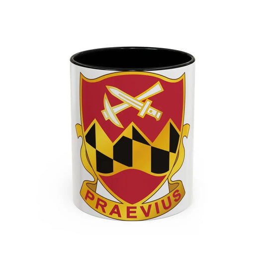 121 Engineer Battalion (U.S. Army) Accent Coffee Mug 11oz Black - Go Mug Yourself
