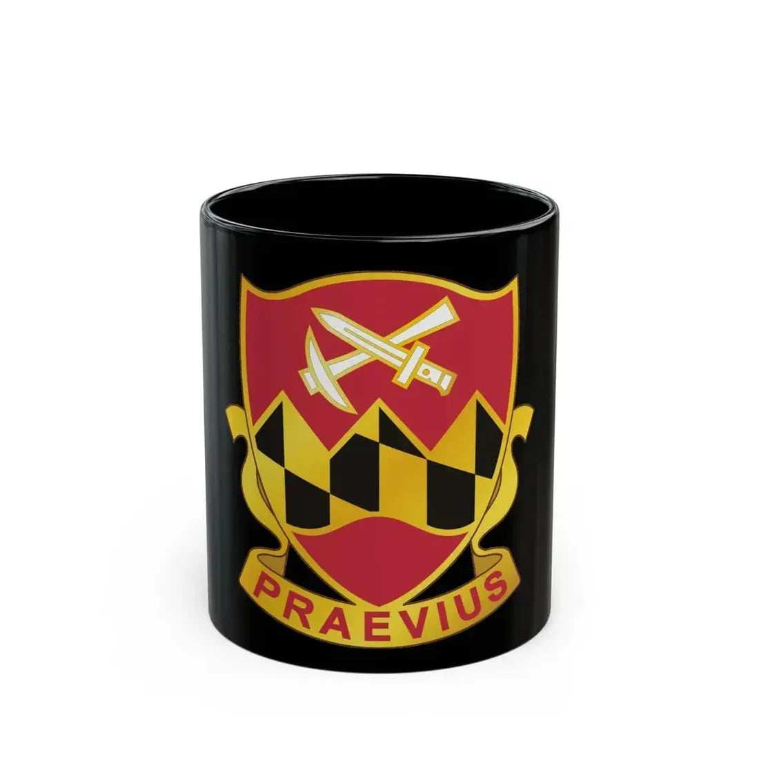 121 Engineer Battalion (U.S. Army) Black Coffee Mug 11oz - Go Mug Yourself